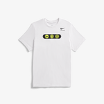 Front of the World Wide Webbed Tee with graphic and logo.