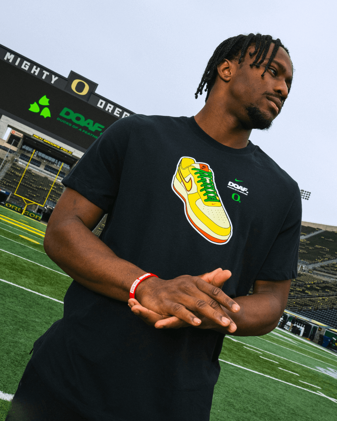 Hatched Heat Collection Duck Tee