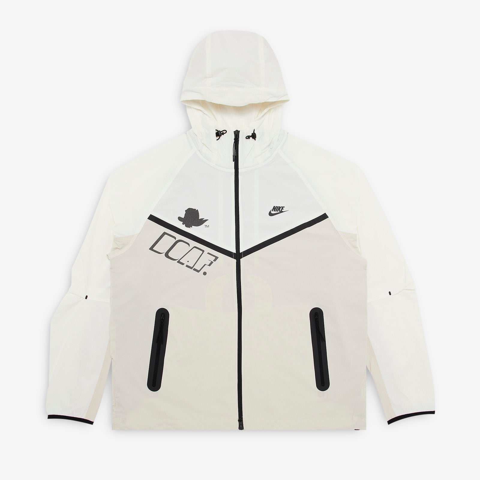 m*様 DEFORM DOCKING NYLON JACKET Ivory DEFORM DOCKING NYLON JACKET