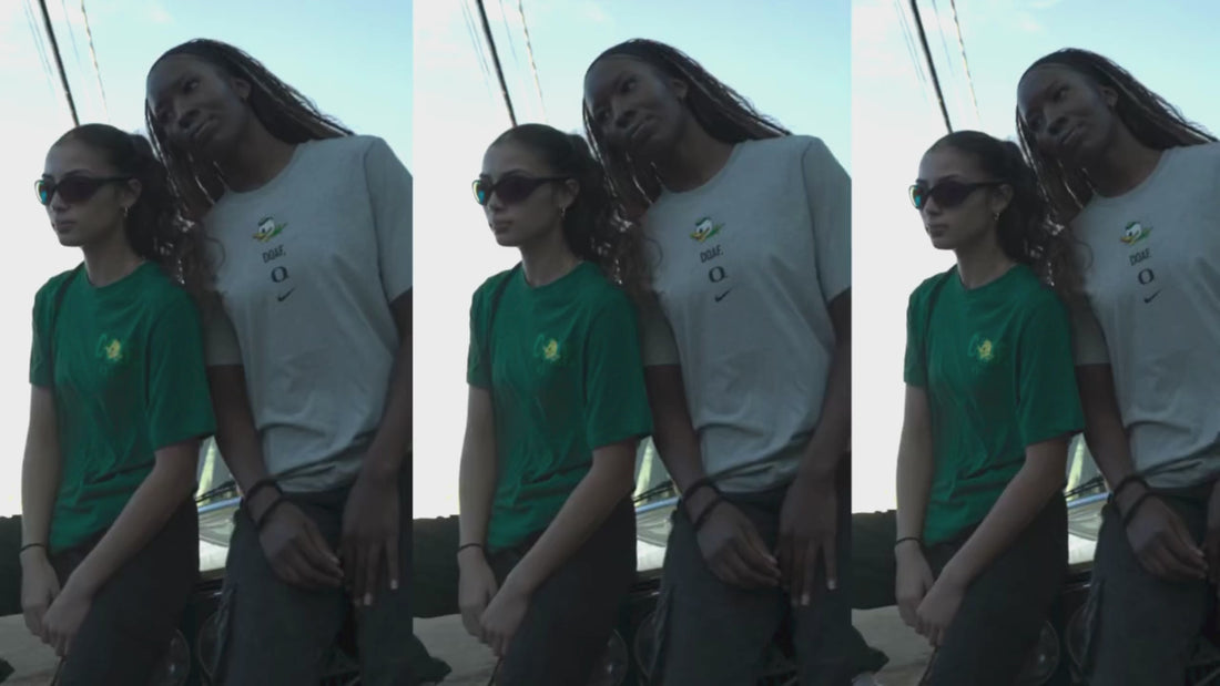 Video of athletes in DOAF apparel and wearing DOAF accessories